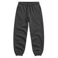 Premium Cotton Fleece Relaxed Joggers – Charcoal Grey | GINBENTLIN