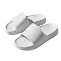 Modern Cushioned Slide Sandals – White | GINBENTLIN